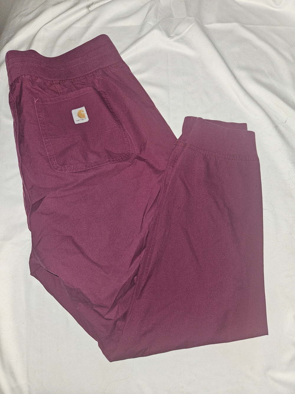 Carhartt Maroon Scrub Pants Excellent Condition